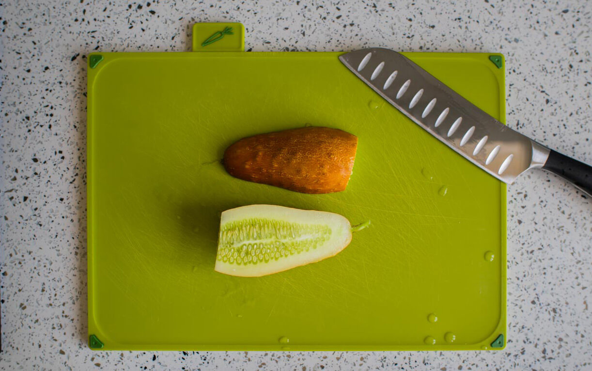 A Poona Kheera Cucumber